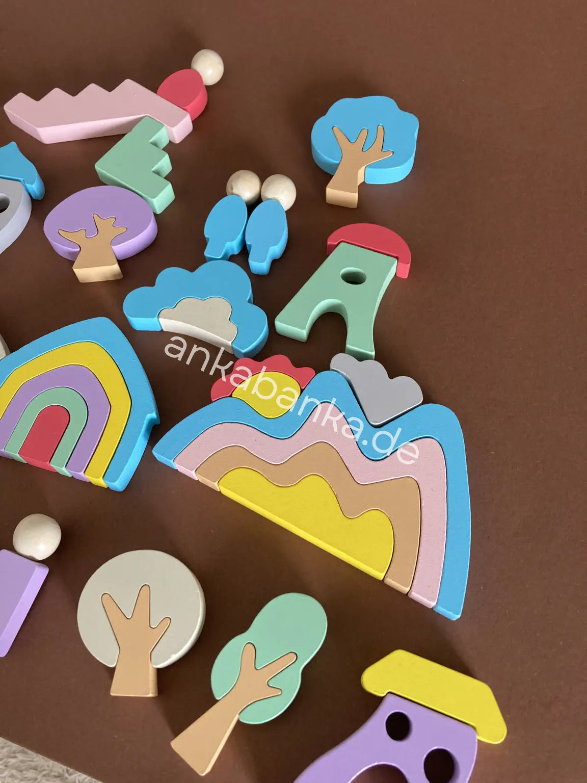 Montessori Spiel Set mit 44 Teile