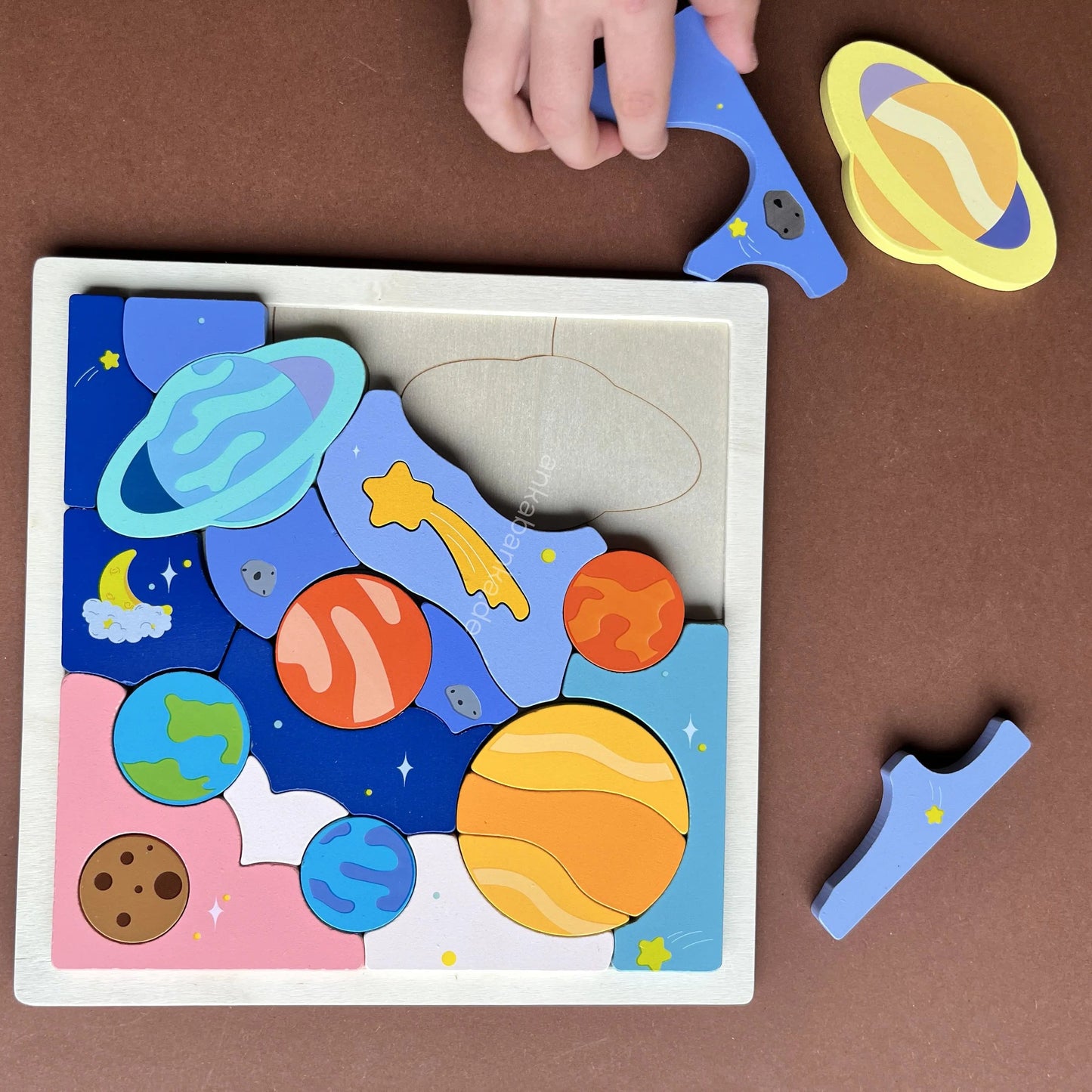 Weltall-Puzzle mit 24 Teilen 7