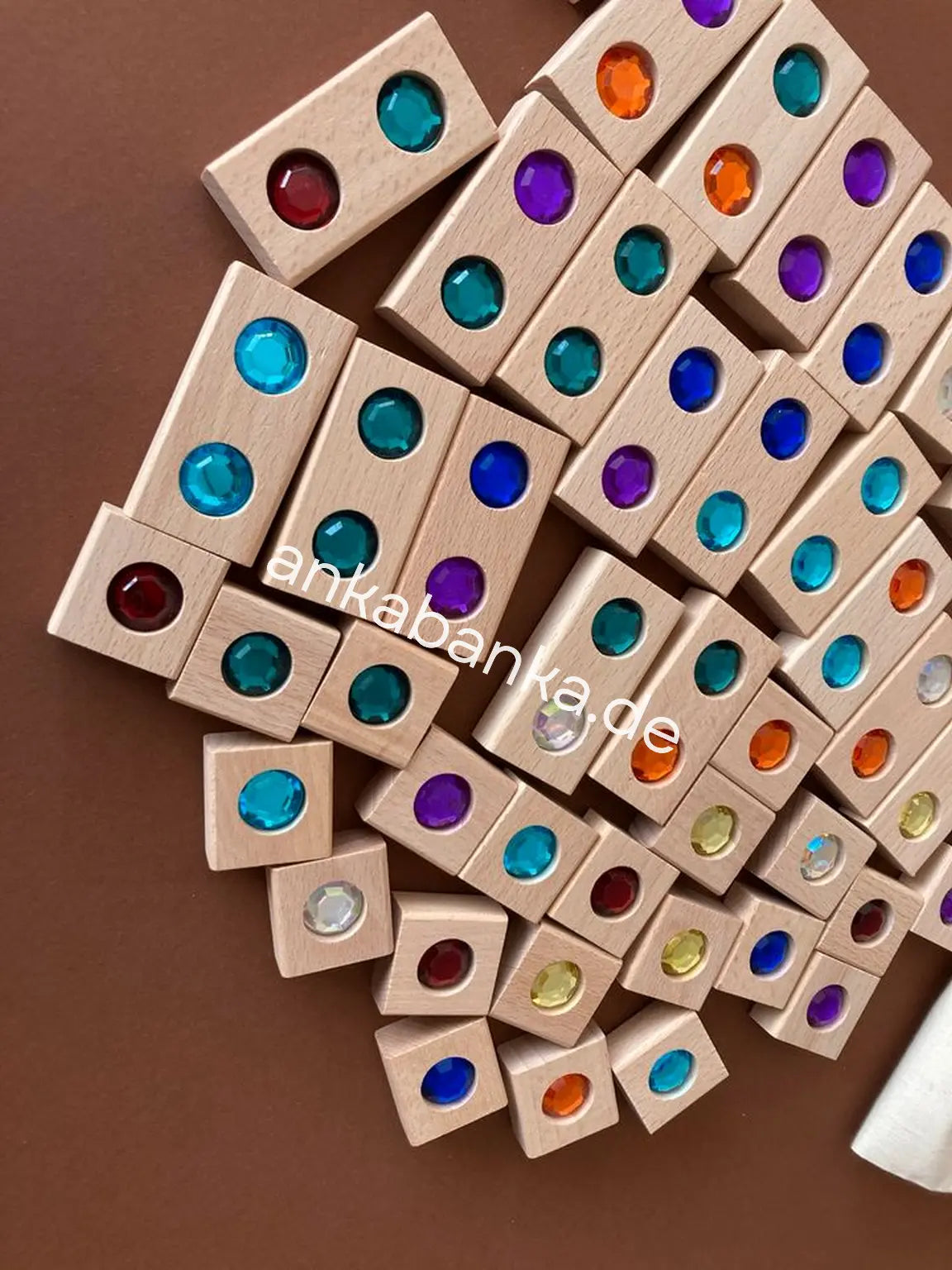 Montessori Funkelsteine Bausteine Anka Banka Weihnachten geschenk ideen