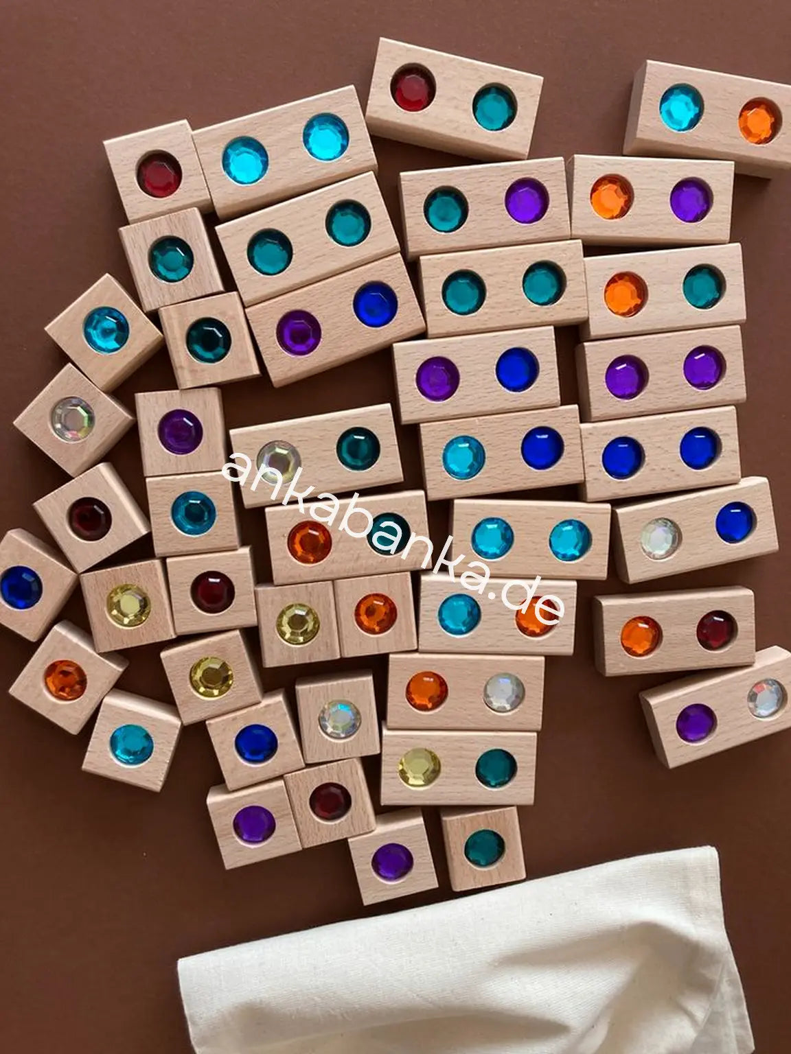 Montessori Funkelsteine Bausteine Anka Banka