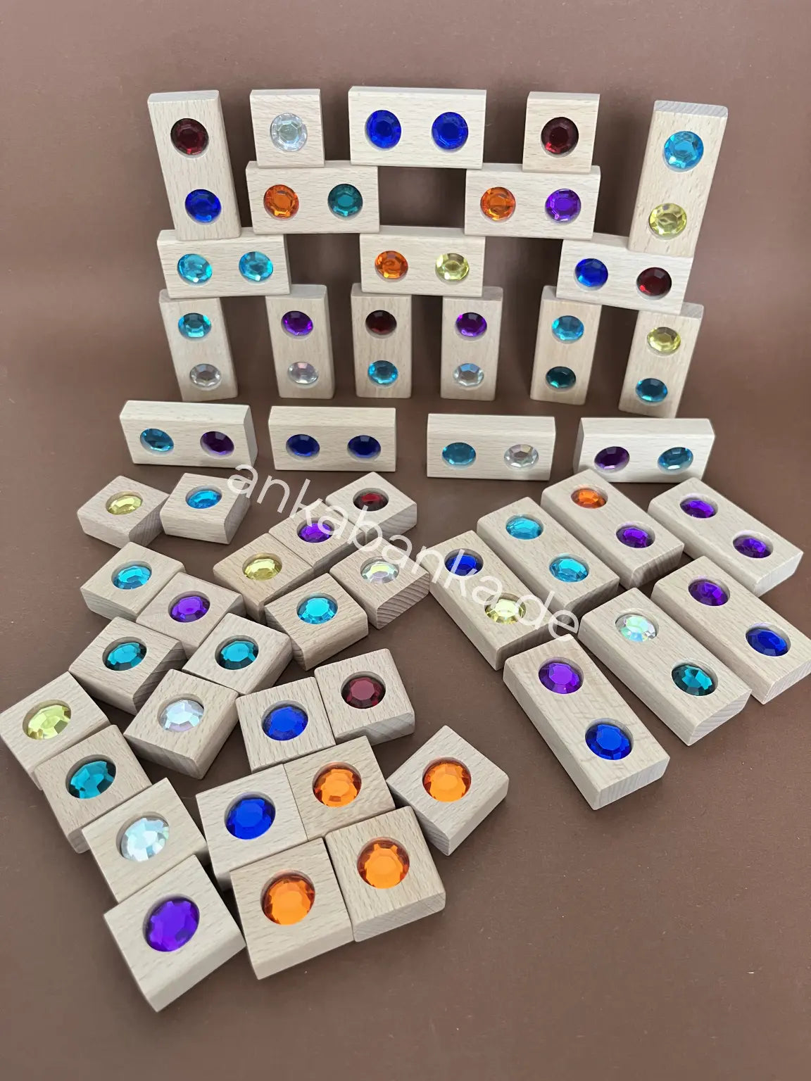 Montessori Funkelsteine Bausteine Anka Banka Weihnachten geschenk ideen für Kinder