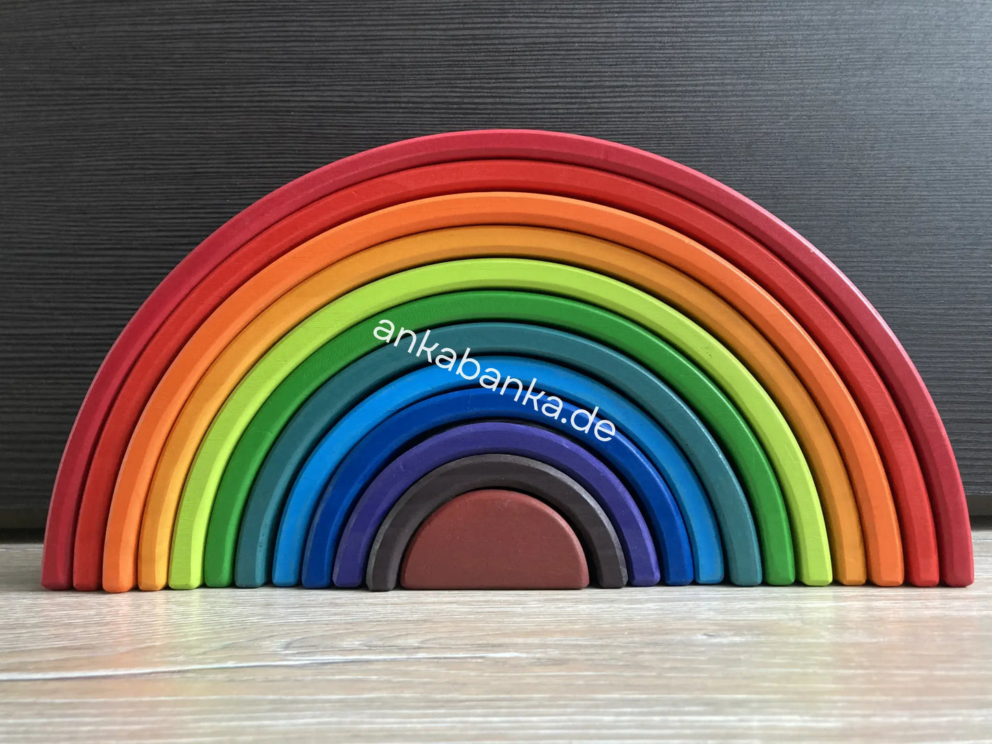 Montessori Regenbogen Set anka banka nur Regenbogen Bunt