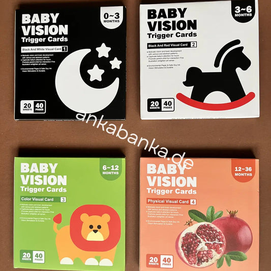 Montessori Sinneskarten Set fur Babies, ankabanka