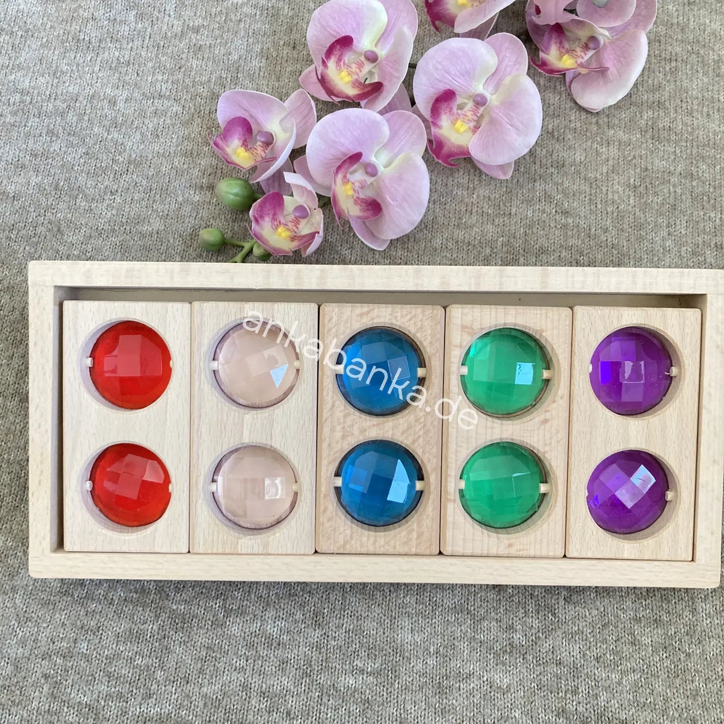 Montessori XXL Bausteine Funkelsteine anka banka