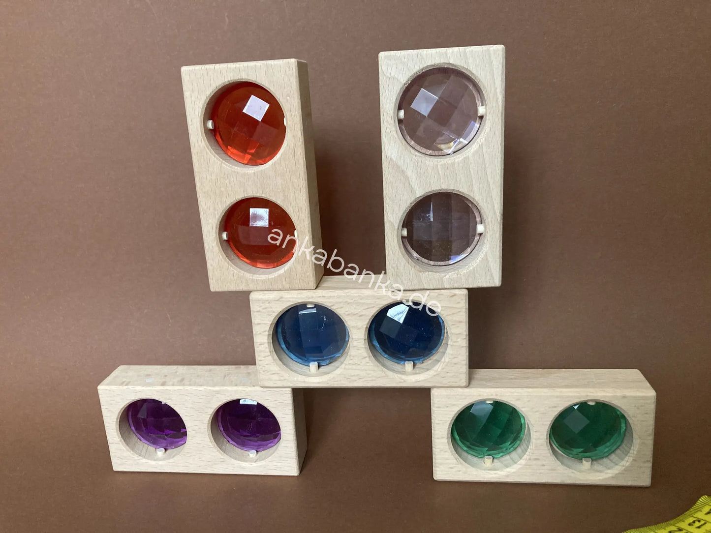 Montessori XXL Bausteine Funkelsteine Geschenk Weihnachten Ideen